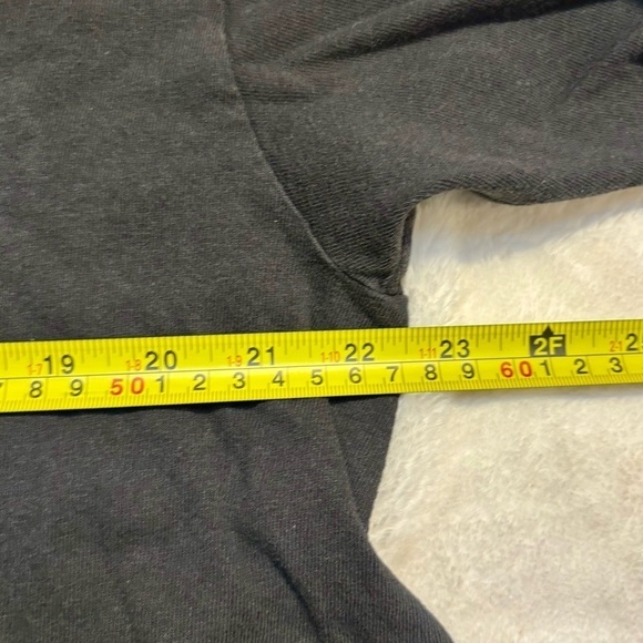 Pink Floyd Tee XL Retro Wash Scissor Hem Black Dark Side of the Moon Album - Picture 11 of 12